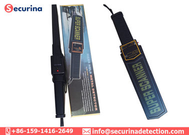 Adjustable Sensitivity Hand Wand Metal Detector Portable 9V Battery Operated